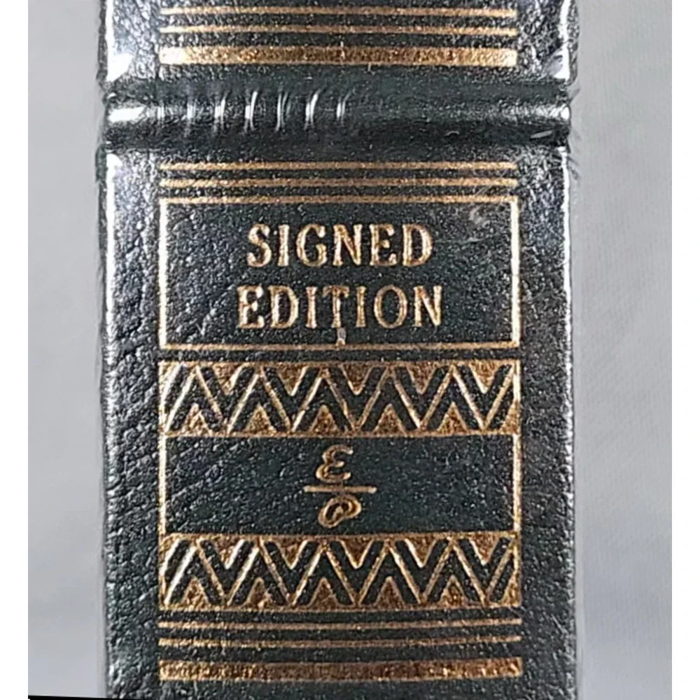 Easton Press Long Walk to Freedom Nelson Mandela Signed Sealed 1994 Leather Book